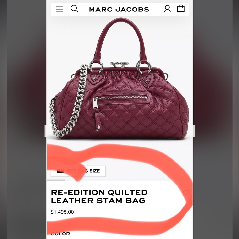 Marc Jacobs purse - Picture 3 of 16